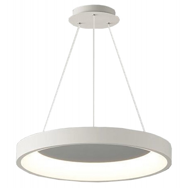 Φωτιστικό led λευκό 3CCT Dimmable by remote control 60w 5450Lm
