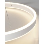 Φωτιστικό led λευκό 3CCT Dimmable by remote control 60w 5450Lm
