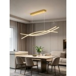 Φωτιστικό led χρυσό 3CCT Dimmable by remote control 48w 4400Lm