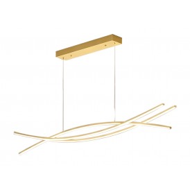 Φωτιστικό led χρυσό 3CCT Dimmable by remote control 48w 4400Lm